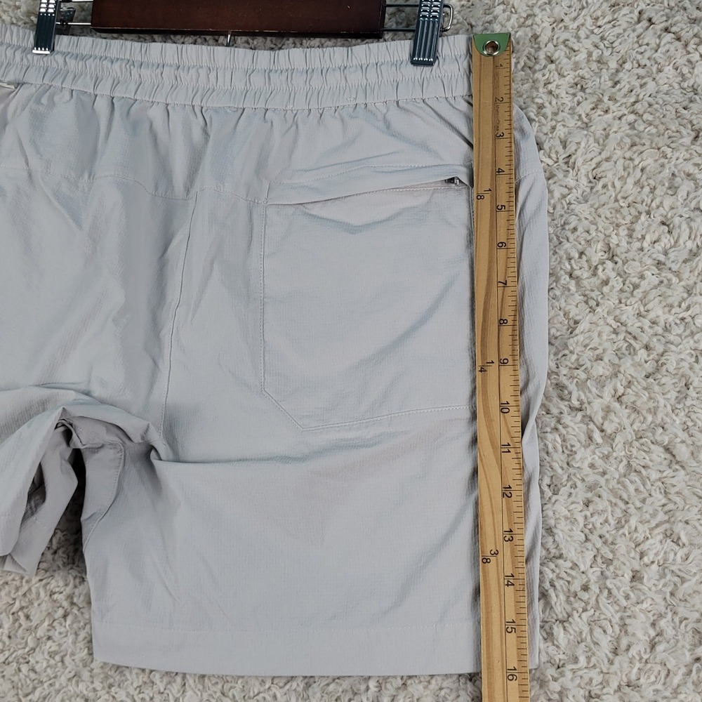 Lululemon Lab Shorts Womens 6 Grey Excellent Ripstop Hiking Drawstring Active - Picture 8 of 13